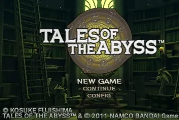 Tales of the Abyss (Usa) screen shot title